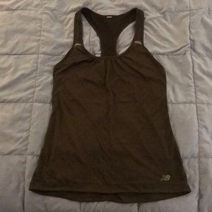 New Balance Black Workout Racerback Tank Top